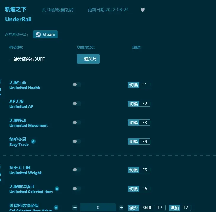 軌道之下修改器及使用方法說明介紹一覽，軌道之下修改器怎麼用