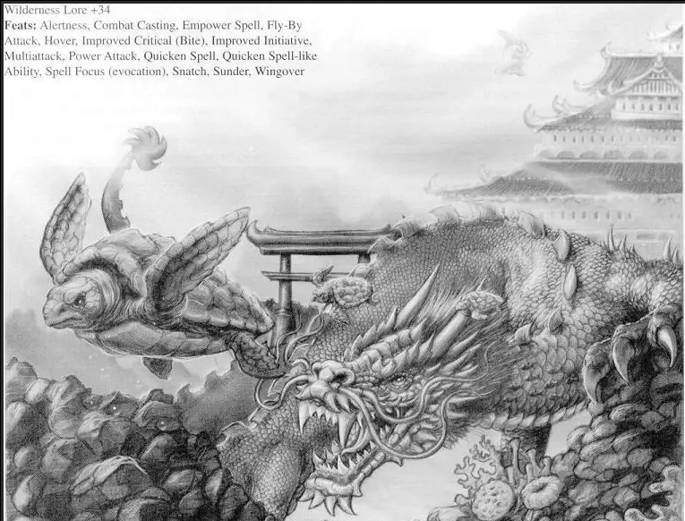 d&d，搬運，東方龍龍神 Ryujin
