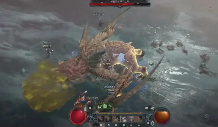 暗黑破壞神4世界BOSS怎麼打？暗黑4世界BOSS疫王阿煞巴打法攻略