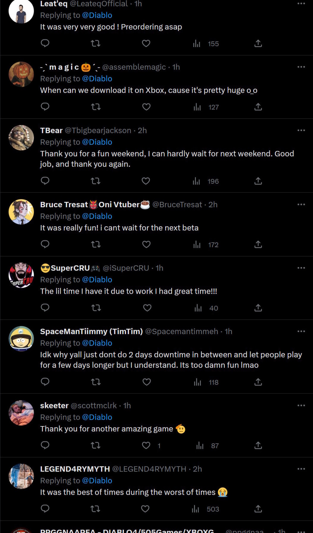 《暗黑破壞神4》搶先測試收穫普遍好評，玩家評論展出