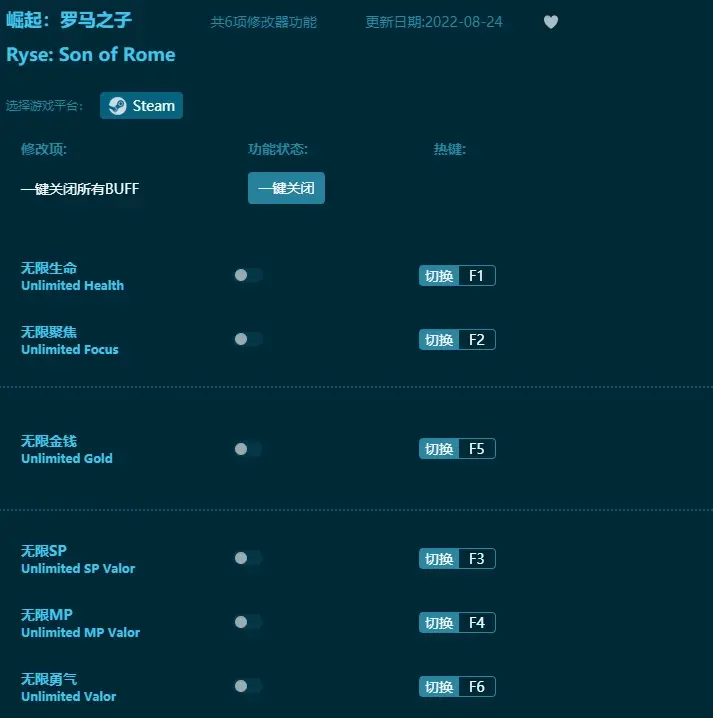 崛起：羅馬之子修改器下載-修改器大全-單機遊戲修改器