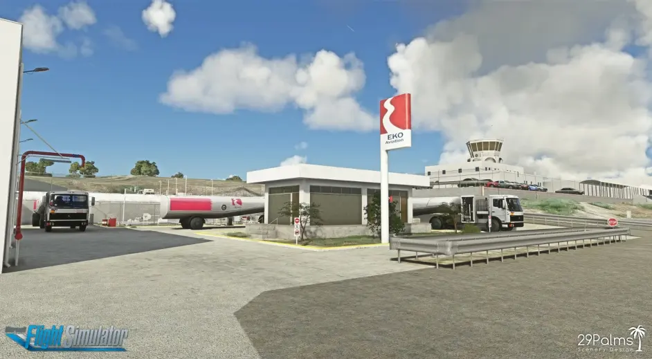 29Palms Scenery Design 宣佈為 MSFS 設計聖托裡尼島