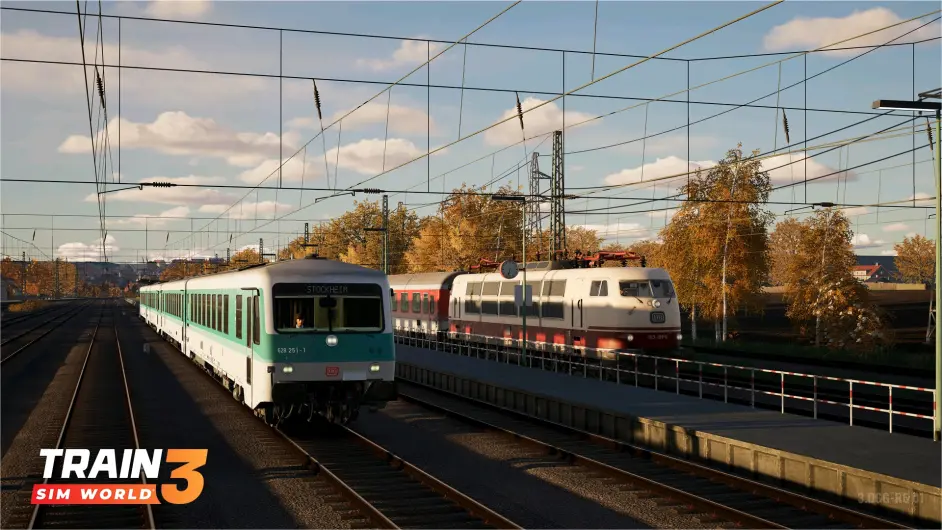 【TSW3】尼德塔爾鐵路：巴德維爾貝爾——斯托克海姆線路介紹 BR628車輛預覽