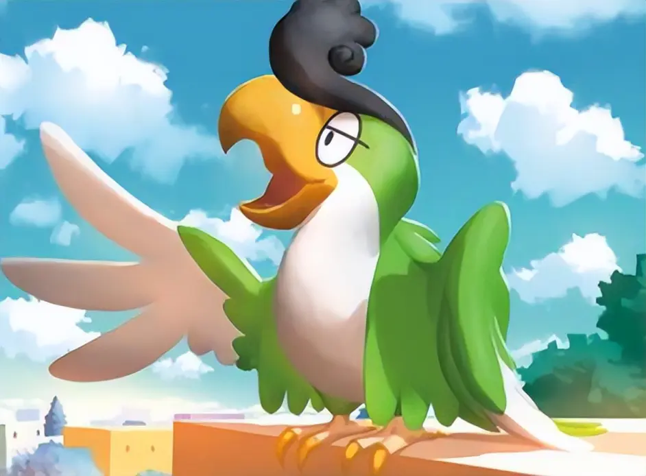 《寶可夢》九代被用來充當劇情交通工具，怒鸚哥沒啥對戰潛力？