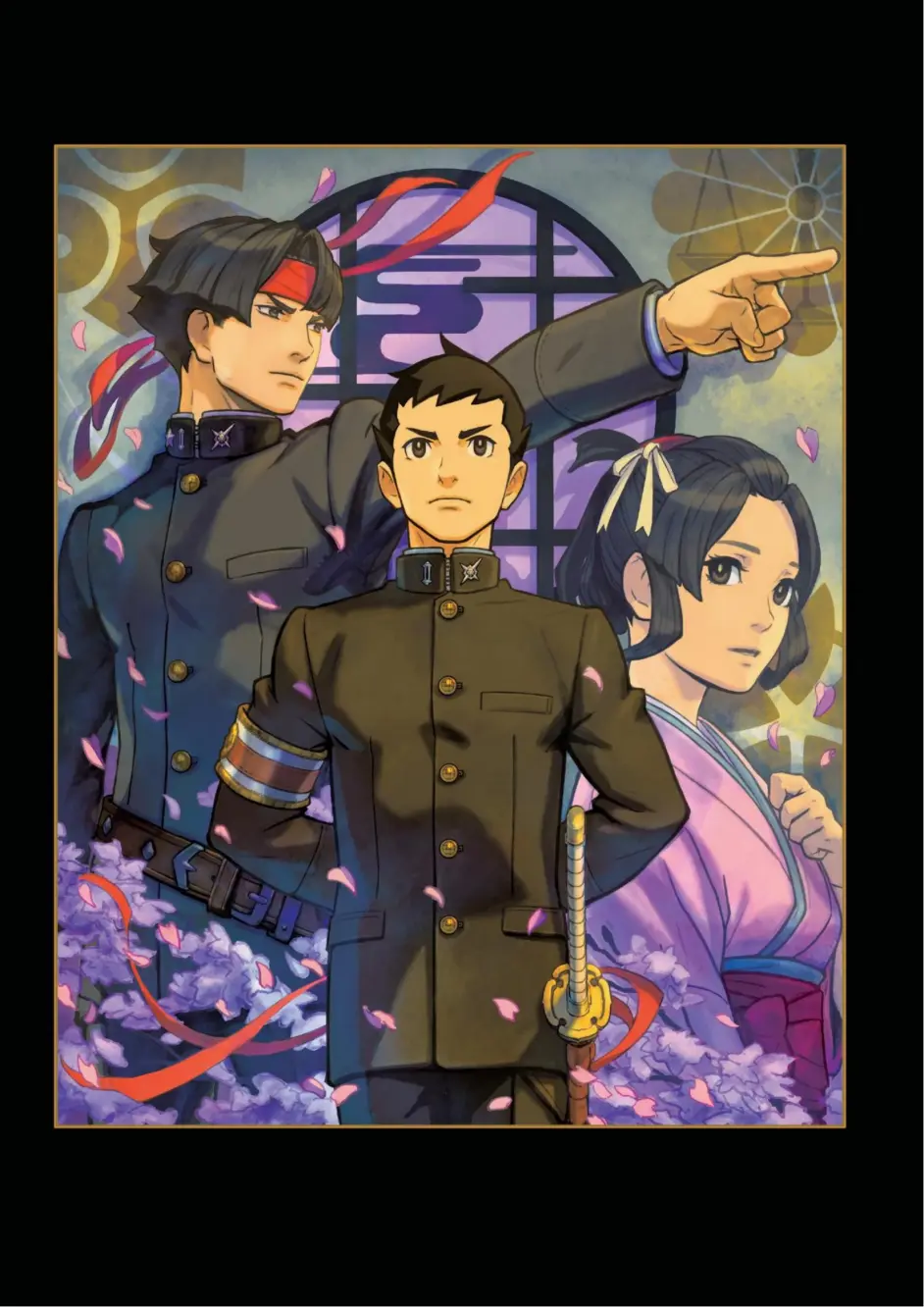 【大逆轉裁判】公式設定集翻譯①-版權畫廊