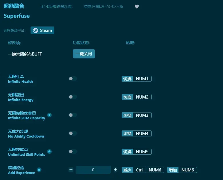 超能融合修改器漫畫風的砍殺類動作角色扮演遊戲